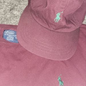 Ralph lauren polo shirt and hat